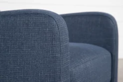 Darnell Blue Push Back Recliner 9 Darnell Blue Push Back Recliner -Living Room Furniture Shop 252108 blue polyester push back arm 04