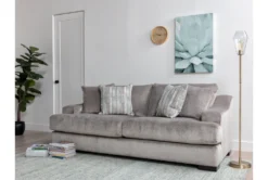 Lodge Foam Chenille 96" Queen Sleeper -Living Room Furniture Shop 252972 grey fabric sleeper room 10