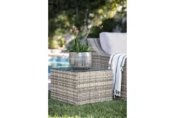 Capri Outdoor End Table -Living Room Furniture Shop 253575 grey wicker end table room 44