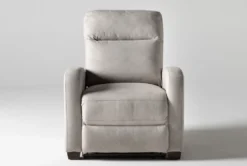 Jarrell Light Grey Manual Recliner