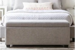 Boswell Storage Bench -Living Room Furniture Shop 255563 grey fabric bench room 60