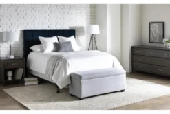 Boswell Storage Bench -Living Room Furniture Shop 255563 grey fabric bench room 61