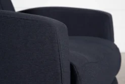 Dale IV Fabric Swivel Glider Recliner 12 Dale IV Fabric Swivel Glider Recliner -Living Room Furniture Shop 255885 blue fabric swivel glider arm 05