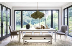 Centre Bench By Nate Berkus + Jeremiah Brent 24 Centre Bench By Nate Berkus + Jeremiah Brent -Living Room Furniture Shop 255916 white wood dining bench room 63
