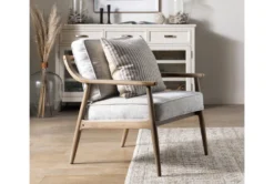 Dena Hemp Accent Chair -Living Room Furniture Shop 256081 natural fabric accent chair room 54