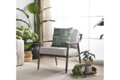 Dena Hemp Accent Chair -Living Room Furniture Shop 256081 natural fabric accent chair room 59