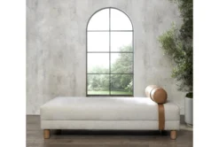 Vaughn 71" Settee By Nate Berkus + Jeremiah Brent -Living Room Furniture Shop 257970 beige fabric settee room 36