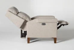 Jayden Power Recliner With Power Headrest & USB 13 Jayden Power Recliner With Power Headrest & USB -Living Room Furniture Shop 259136 brown polyester recliner recliner 05