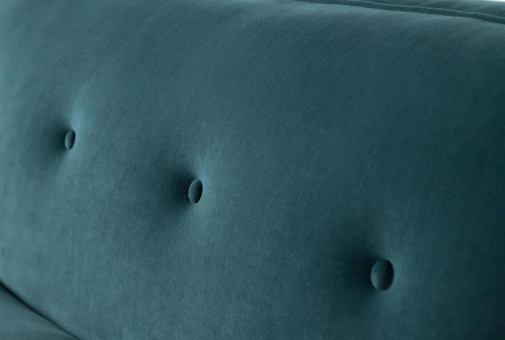 Holden IV 51" Velvet Settee 5 Holden IV 51" Velvet Settee - Image 5