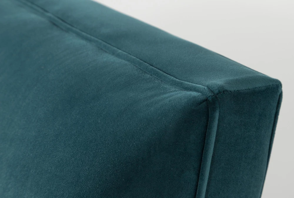 Holden IV 51" Velvet Settee 6 Holden IV 51" Velvet Settee - Image 6