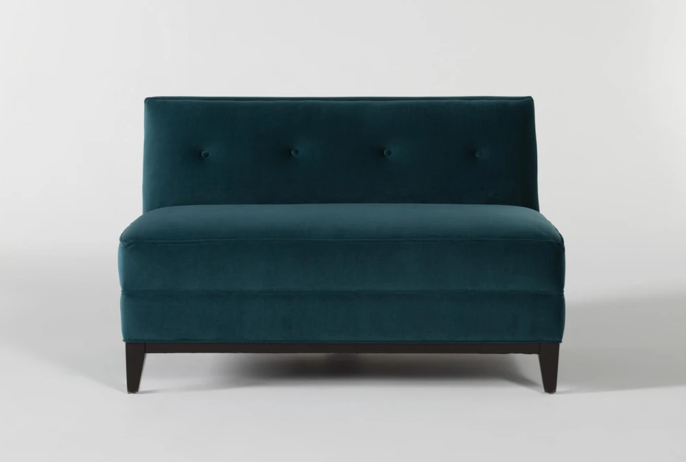 Holden IV 51" Velvet Settee 1 Holden IV 51" Velvet Settee