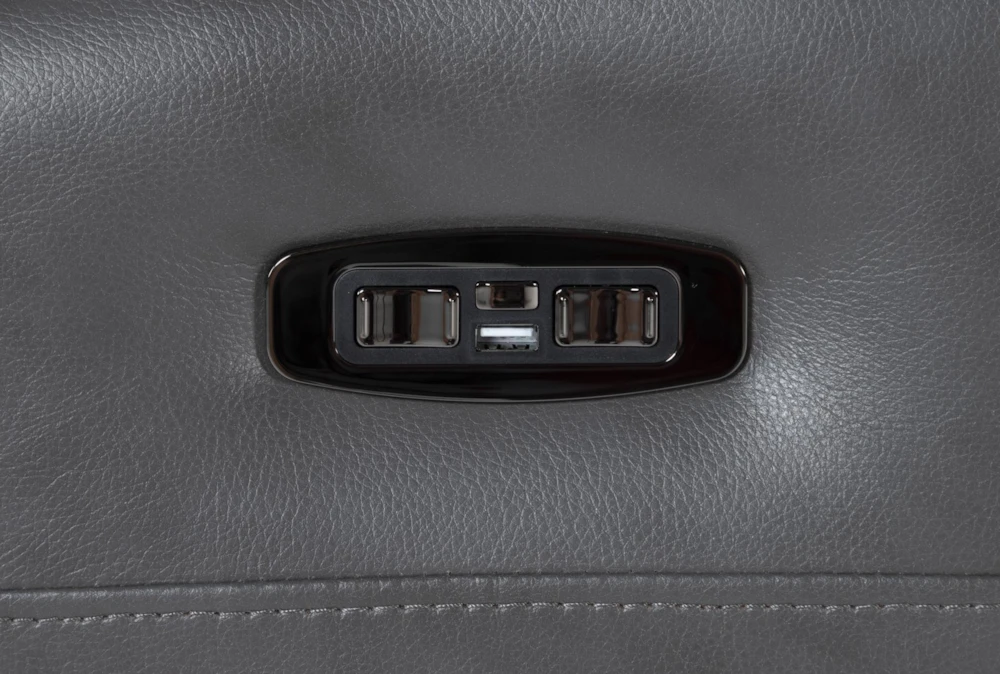 Eastwood Graphite Home Theater Power Wallaway Recliner With Power Headrest & USB 9 Eastwood Graphite Home Theater Power Wallaway Recliner With Power Headrest & USB - Image 9