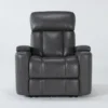Eastwood Graphite Home Theater Power Wallaway Recliner With Power Headrest & USB