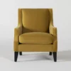 Faust II 31" Velvet Accent Chair