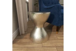 Silver 18" Metal Accent Table -Living Room Furniture Shop 261301 silver metal accent table room 89