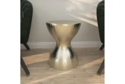 Silver 18" Metal Accent Table -Living Room Furniture Shop 261301 silver metal accent table room 90