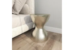 Silver 18" Metal Accent Table -Living Room Furniture Shop 261301 silver metal accent table room 91