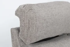 Frazier Stone Power Wallaway Recliner Recliner With Power Headrest & USB -Living Room Furniture Shop 261569 brown polyester wallaway detail 44