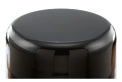 Round Gold + Black Accent Table -Living Room Furniture Shop 261932 black metal accent table detail 50