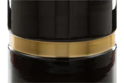 Round Gold + Black Accent Table -Living Room Furniture Shop 261932 black metal accent table detail 51