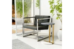Gold + Silver C Table 31 Gold + Silver C Table -Living Room Furniture Shop 261934 black marble accent table room 85