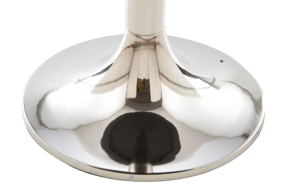 Black Geo Pattern Accent Table - Image 9