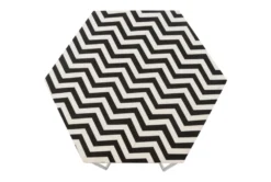 Black + White Pattern Accent Table 22 Black + White Pattern Accent Table -Living Room Furniture Shop 261949 black stone accent table detail 63