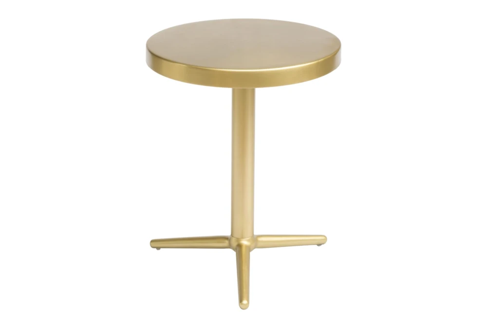 Gold Round Accent Table 1 Gold Round Accent Table
