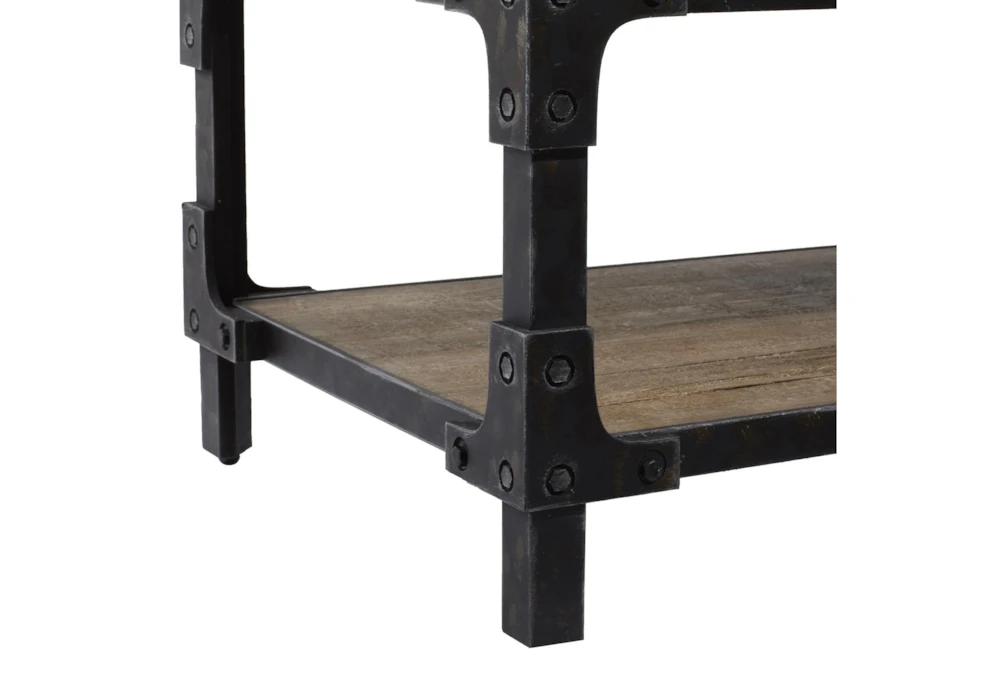 Rustic Coffee Table With Storage 3 Rustic Coffee Table With Storage - Image 3