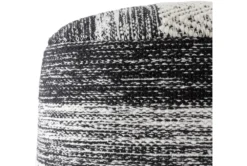 Pouf-Black White Stripe 7 Pouf-Black White Stripe -Living Room Furniture Shop 262861 fiber detail 44