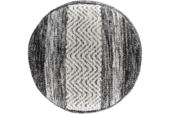 Pouf-Black White Stripe 8 Pouf-Black White Stripe -Living Room Furniture Shop 262861 fiber detail 45