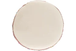 Pouf-Multicolored Patched Embroidered Beaded -Living Room Furniture Shop 262894 fiber detail 44