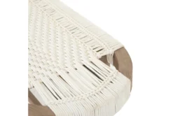 Summer Outdoor Bench-Washed Brown -Living Room Furniture Shop 263139 brown wood bench detail 46