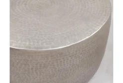 Nadene Antique Pewter Drum Coffee Table -Living Room Furniture Shop 265473 detail 44