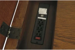 Hammel Brown Chairside End Table -Living Room Furniture Shop 266193 brown wood end table detail 45