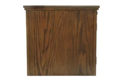 Hammel Brown Chairside End Table -Living Room Furniture Shop 266193 brown wood end table detail 48