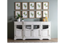 Martin 72" Server -Living Room Furniture Shop 267408 white wood buffet room 53