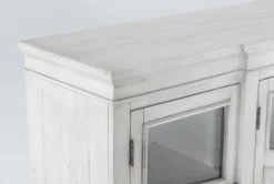 Martin 72" Server -Living Room Furniture Shop 267408 white wood cabinet detail 44