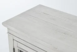 Martin 72" Server -Living Room Furniture Shop 267408 white wood cabinet detail 46