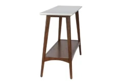 Blaire 48" Console Table -Living Room Furniture Shop 267472 white wood sofa table side 14