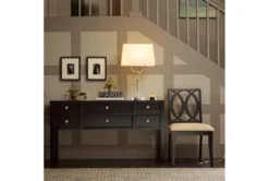 Connor 54" Console Table -Living Room Furniture Shop 267484 black composite sofa table room 85