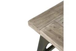 Kayden 59" Bench 7 Kayden 59" Bench -Living Room Furniture Shop 267547 grey metal dining bench detail 44