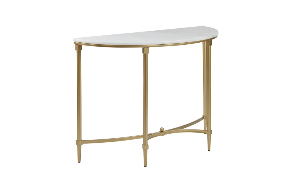 Lilly 43" Demilune Console Table 1 Lilly 43" Demilune Console Table