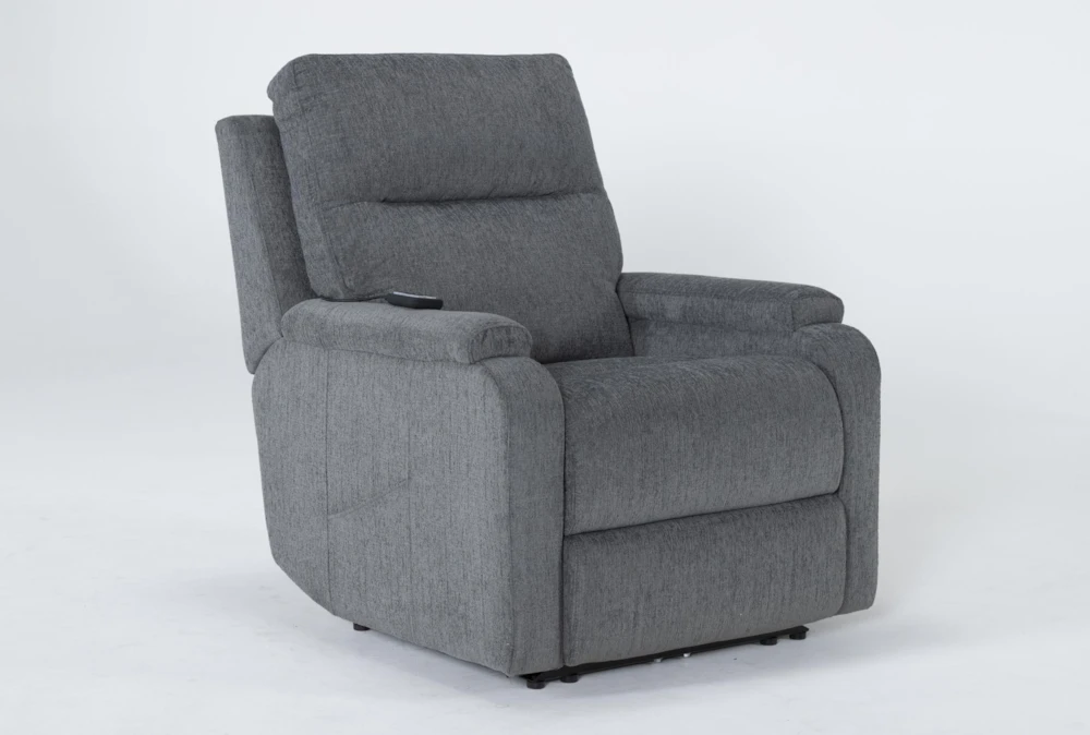 Majorca Sterling Power Wallaway Recliner With Power Headrest, Lumbar, Heat & Massage 2 Majorca Sterling Power Wallaway Recliner With Power Headrest, Lumbar, Heat & Massage - Image 2