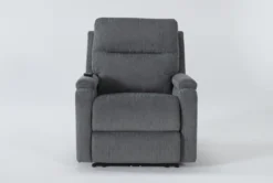 Majorca Sterling Power Wallaway Recliner With Power Headrest, Lumbar, Heat & Massage