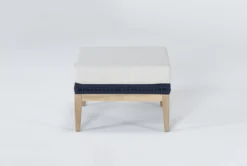 Crew Navy Outdoor Ottoman
