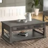 Sundance Smoked Grey Coffee Table With Storage