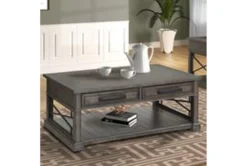 Sundance Smoked Grey Coffee Table With Storage