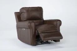 Thorsten Leather Power Recliner With Power Headrest & USB -Living Room Furniture Shop 268111 recline 23