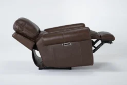 Thorsten Leather Power Recliner With Power Headrest & USB -Living Room Furniture Shop 268111 recline 24